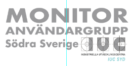 Monitor användargrupp södra Sverige