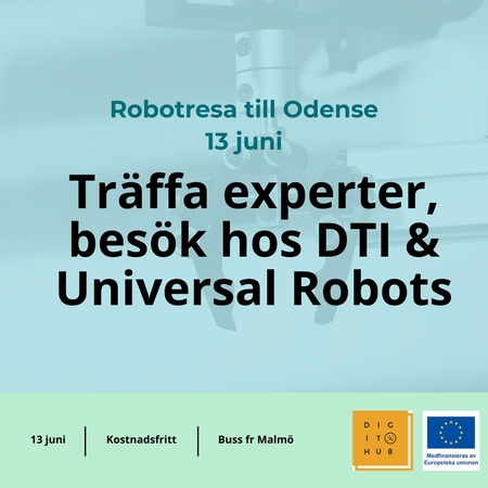 Robotresa till Odense - en heldag med robotlösningar för ditt företag